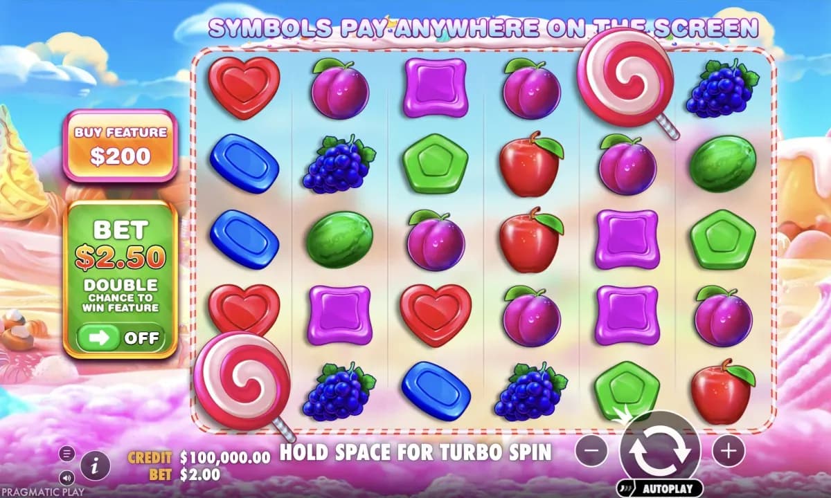 Gameplay of Sweet Bonanza
